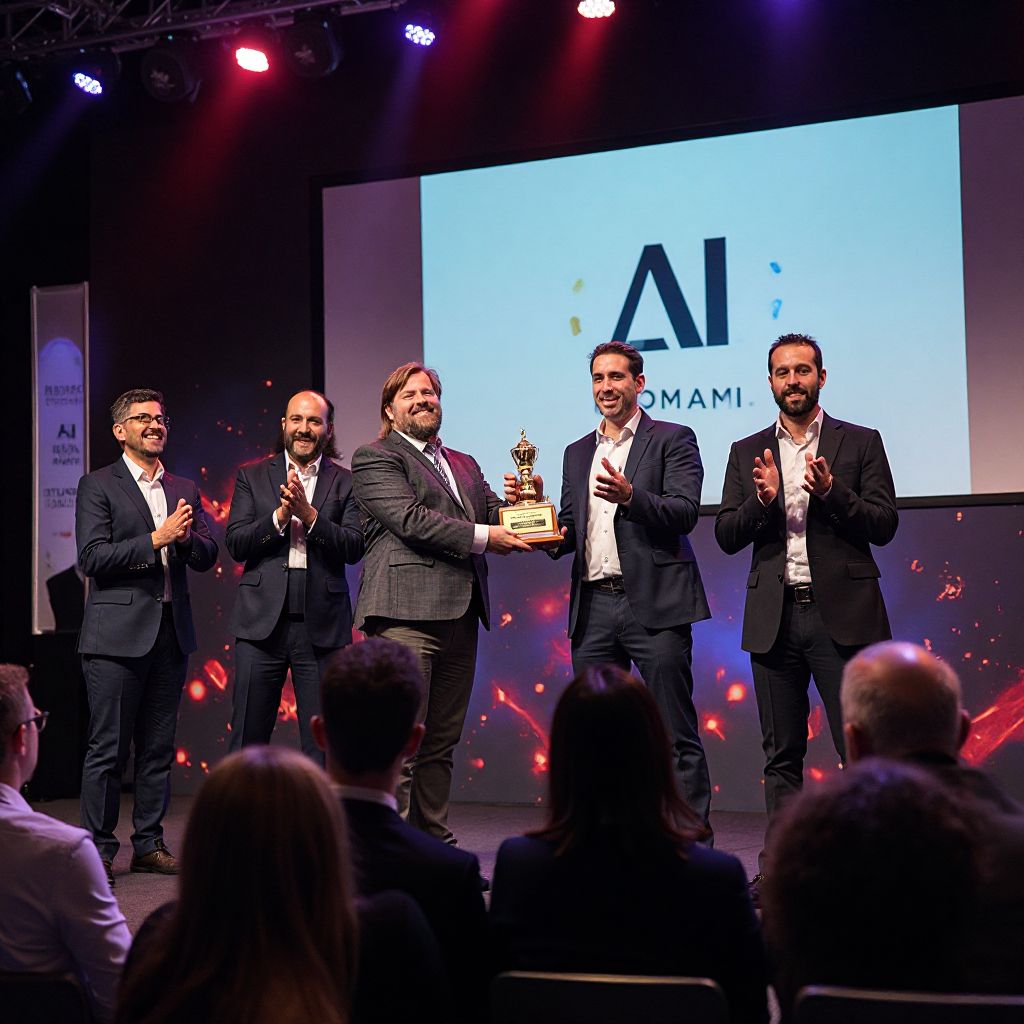Ceremonia de premiere Startup AI